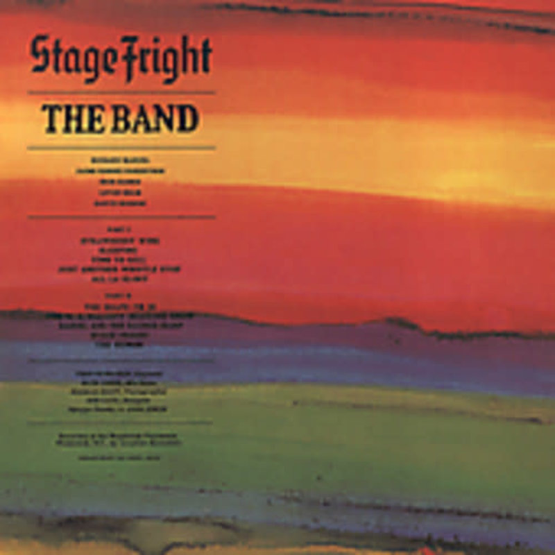 BAND / STAGE FRIGHT (CD)