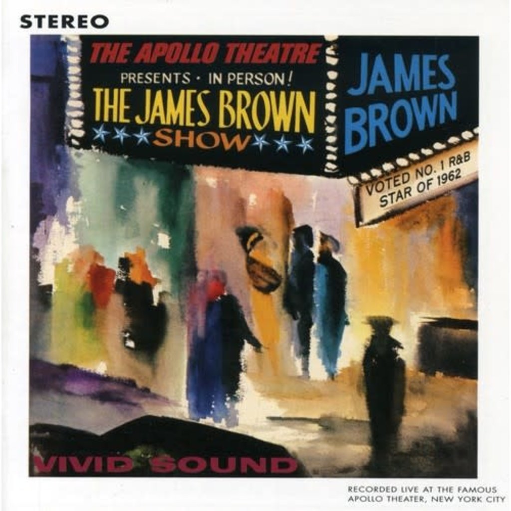 BROWN,JAMES / LIVE AT THE APOLLO 1962 (CD)