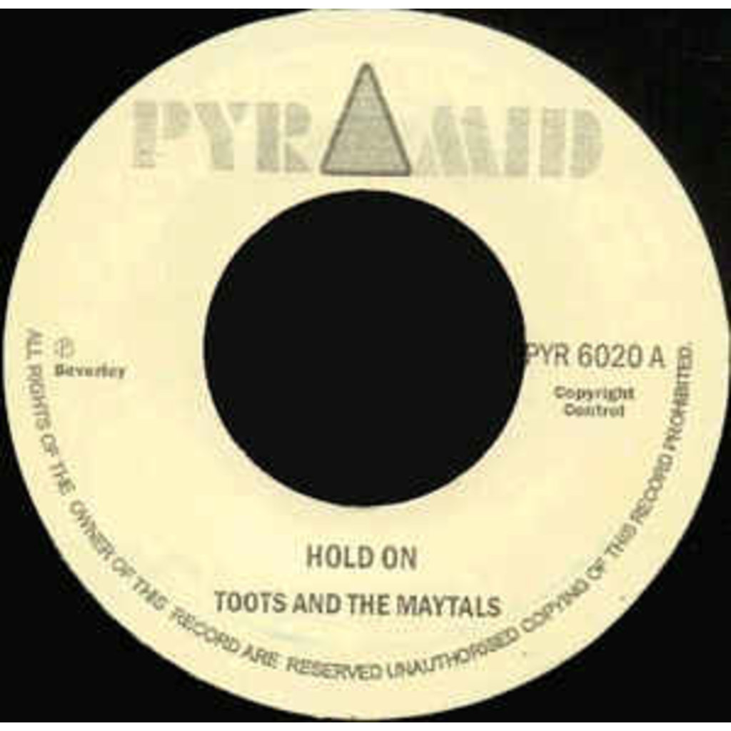 Toots & The Maytals / Hold On / Roland Alphonso / On The Move 7"