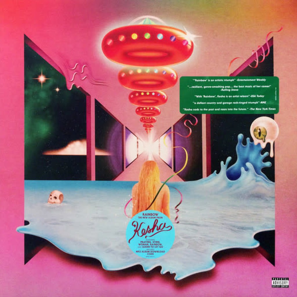 KESHA / RAINBOW (X) (2LP/150G/DL CARD)