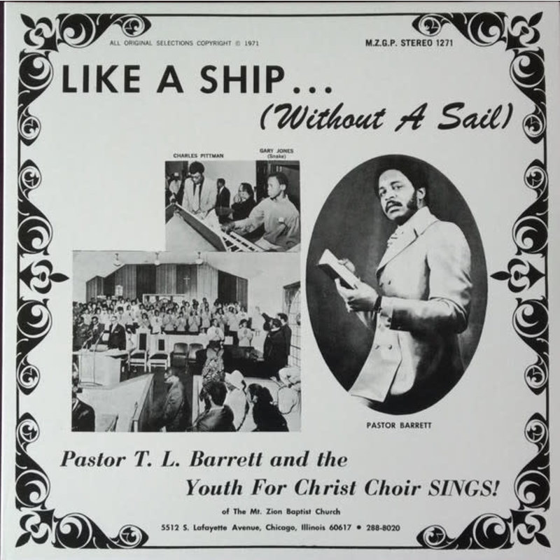 BARRETT,PASTOR T.L. / Like A Ship (without A Sail)