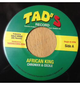 CHRONIXX FEAT CECILE / PERFECT KEY RIDDIM / African King /  Riddim 7”