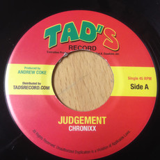 CHRONIXX / ASPHALT RIDDIM / Judgement /  Asphalt Riddim 7”