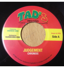 CHRONIXX / ASPHALT RIDDIM / Judgement /  Asphalt Riddim 7”