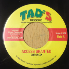 CHRONIXX / MAHR,IBA / Access Granted /  Let Jah Lead The Way 7”