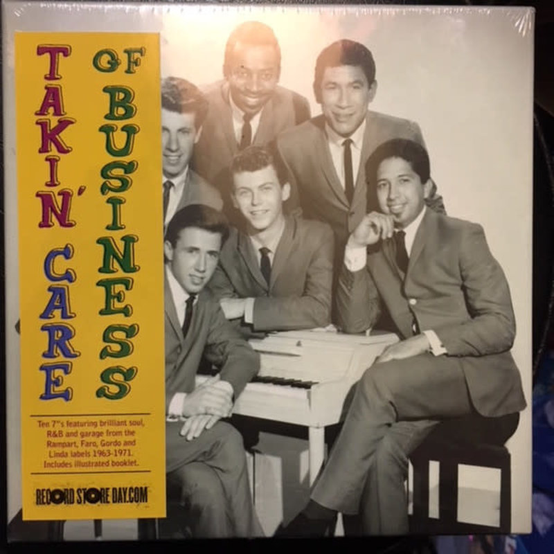 Various Artists / TAKIN' CARE OF BUSINESS. Soul, R&B and garage from the vaults of Rampart Records 1963-1971  (RSD.2018)