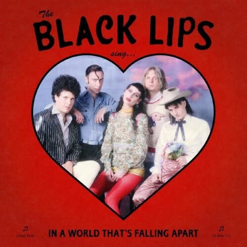 Black Lips / Sing In A World That's Falling Apart ( Colored Vinyl, Red, Poster, Deluxe Edition, Indie Exclusive)