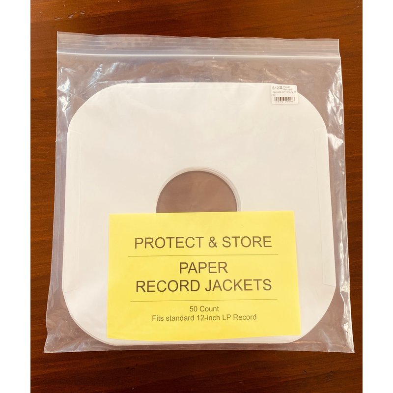 Paper Record Jackets LP / Pack of 50