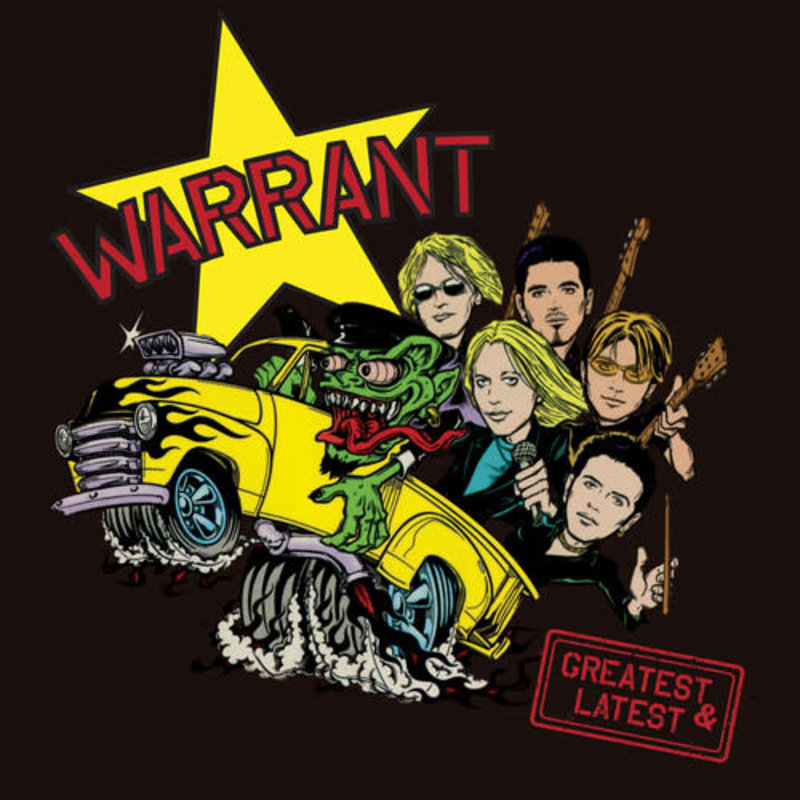 WARRANT / Greatest & Latest - Limited Edition Cherry Splatter Vinyl