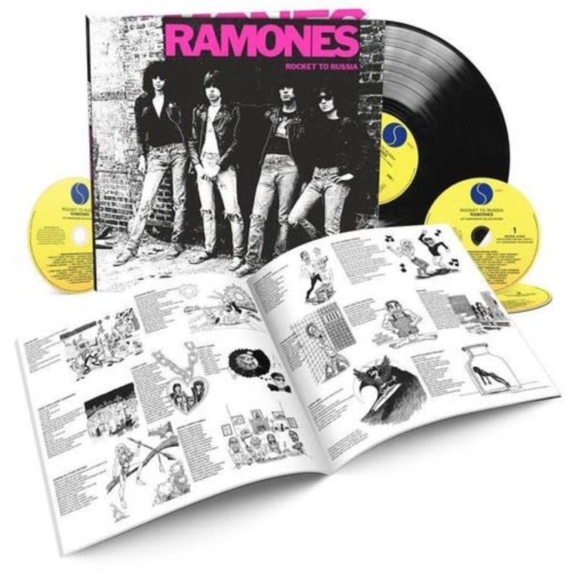 RAMONES / Rocket To Russia (1LP, 3xCD)