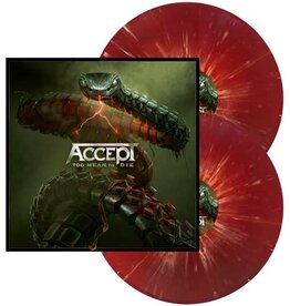 ACCEPT / Too Mean to Die (Red w/  White Splatter)