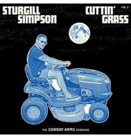 SIMPSON,STURGILL / CUTTIN' GRASS - VOL. 2 (COWBOY ARMS SESSIONS) (OPAQUE BLUE W/ WHITE)