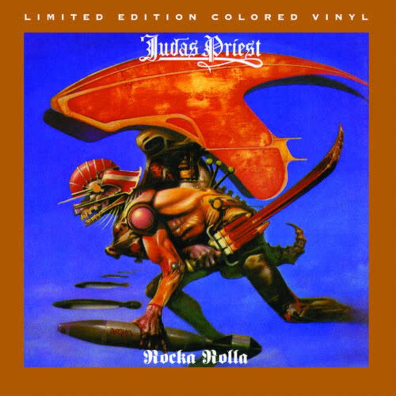 JUDAS PRIEST / Rocka Rolla (Translucent Grape  with Opaque White, Black Splatter)