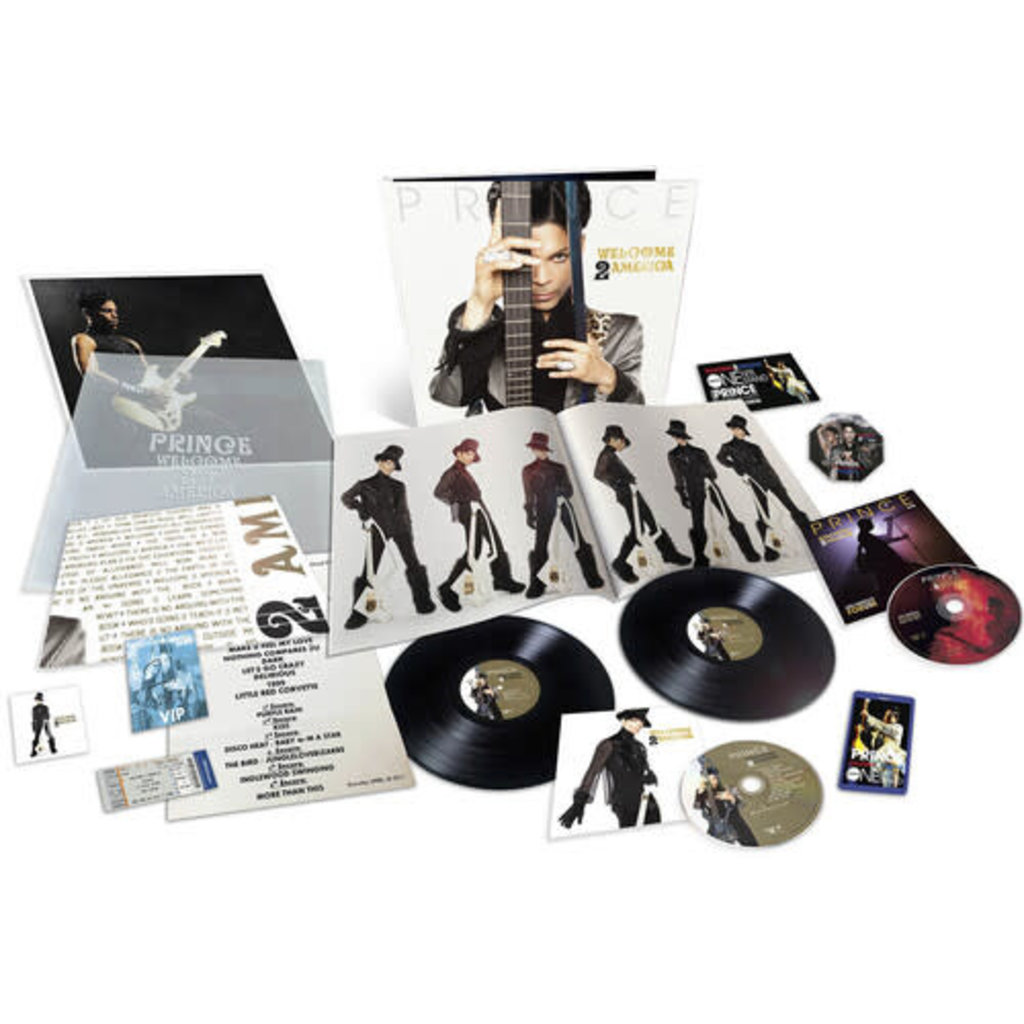 PRINCE / Welcome 2 America (Deluxe - 2 LP /  1 CD /  1 Blu-Ray)