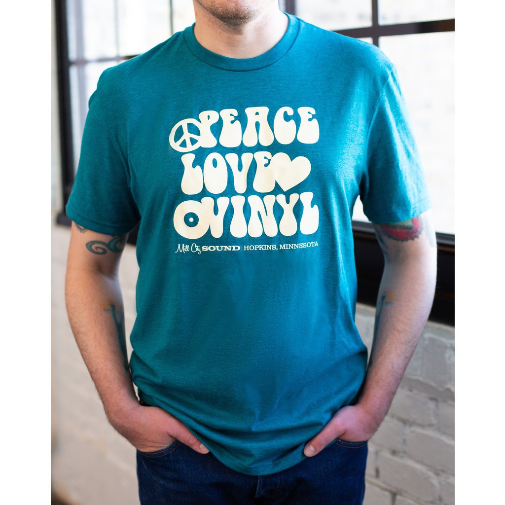Peace Love Vinyl T-Shirt