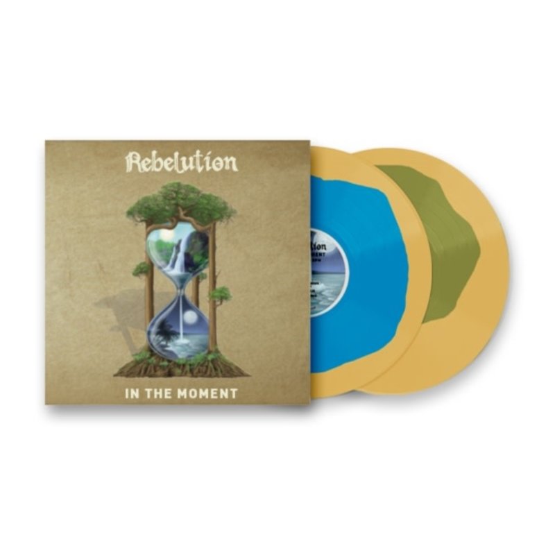 REBELUTION / IN THE MOMENT (AQUA BLUE IN BEER & OLIVE GREEN IN BEER VINYL) (I)