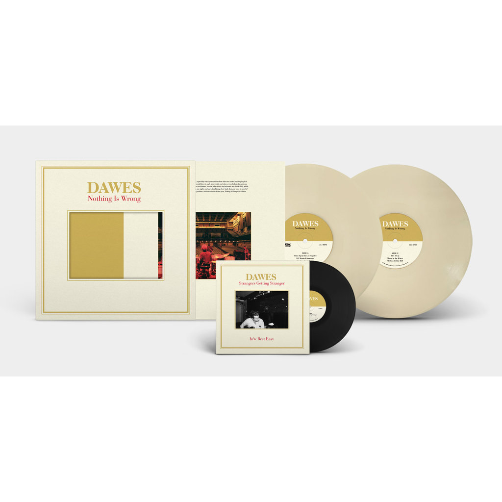 DAWES / NOTHING IS WRONG (Deluxe Edition, Reissue, Milky Clear Vinyl, 7", 45 RPM)