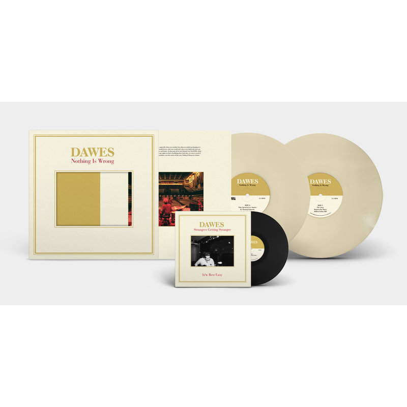 DAWES / NOTHING IS WRONG (Deluxe Edition, Reissue, Milky Clear Vinyl, 7", 45 RPM)