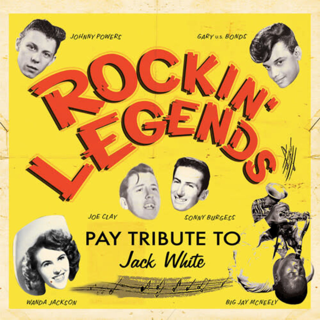 ROCKIN' LEGENDS PAY TRIBUTE TO JACK WHITE / VAR  Rockin' Legends Pay Tribute To Jack White / Various      Rockin' Legends Pay Tribute To Jack White / Various  (Colored Vinyl, Limited Edition)