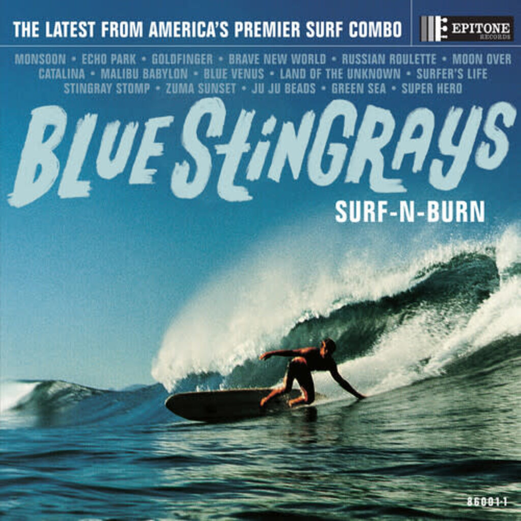 BLUE STINGRAYS / Surf-N-Burn (IEX) (Blue Vinyl)