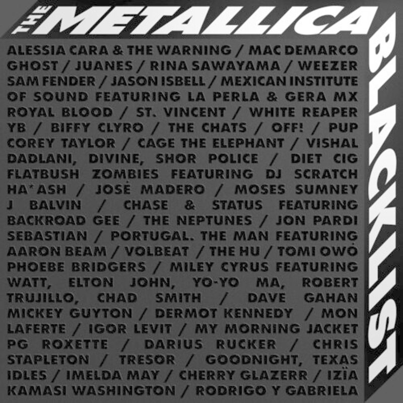 METALLICA AND VARIOUS ARTISTS / The Metallica Blacklist (7LP)(Limited Edition)