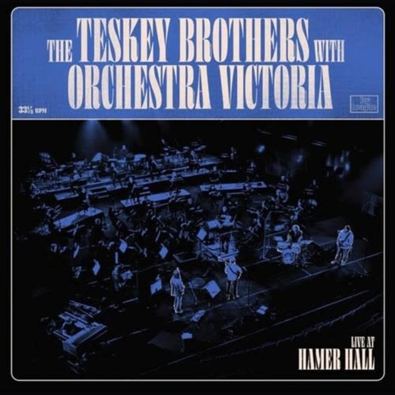 TESKEY BROTHERS & ORCHESTRA VICTORIA / Live At Hamer Hall (Colored Vinyl, Blue, 180 Gram Vinyl, Gatefold LP Jacket)