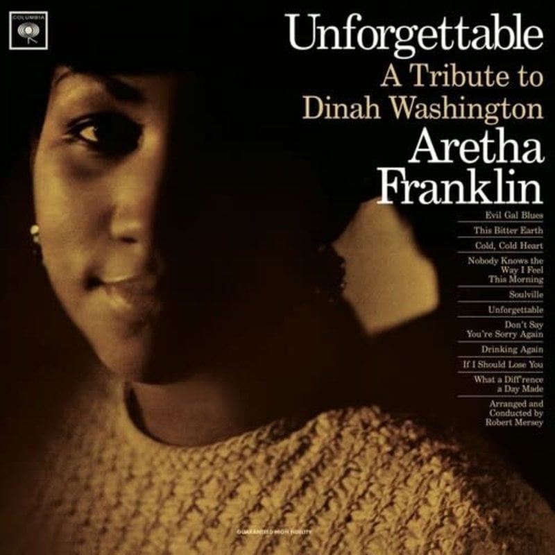 FRANKLIN,ARETHA / Unforgettable: A Tribute To Dinah Washington [Limited 180-Gram Crystal Clear Vinyl] [Import]