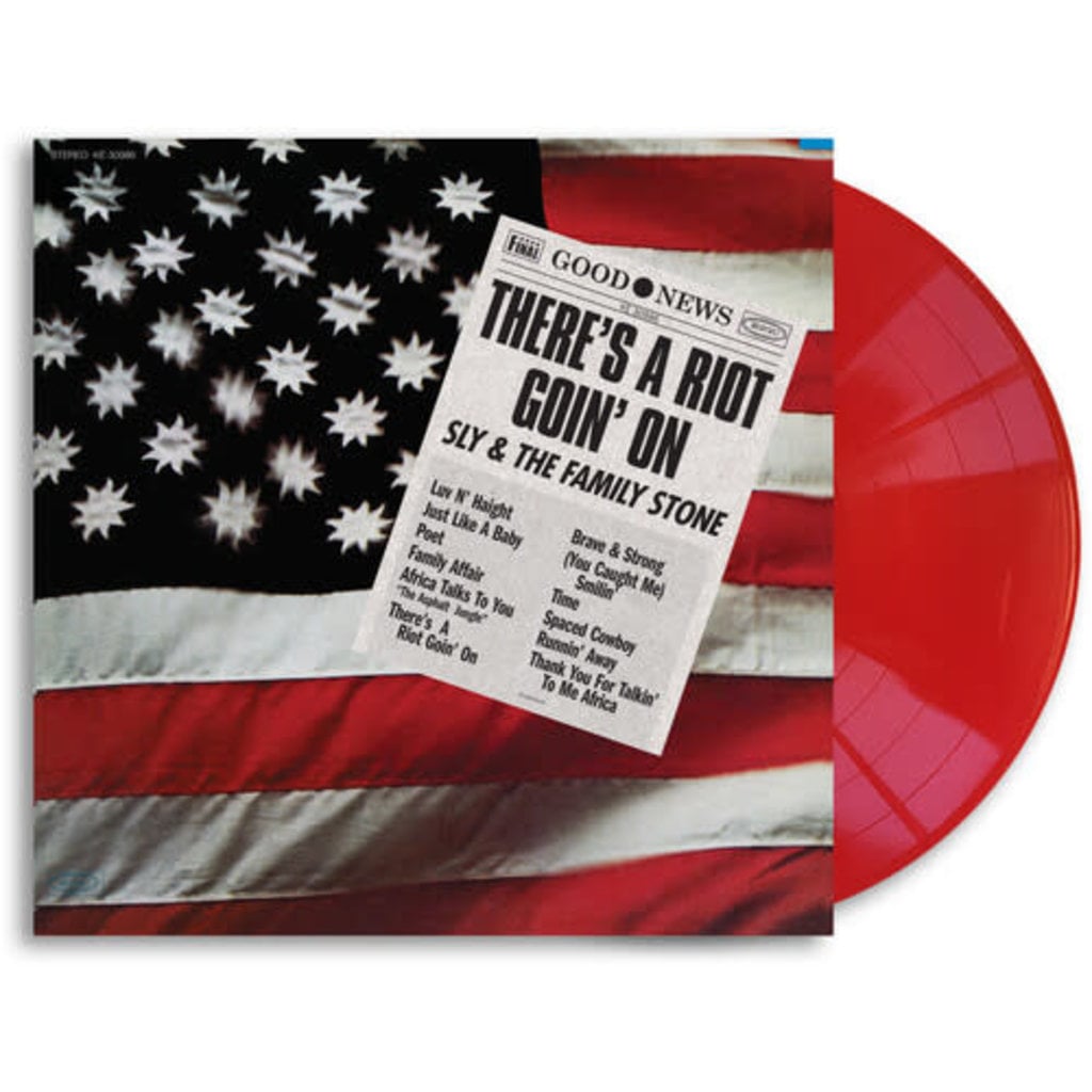 SLY & THE FAMILY STONE / THERE’S A RIOT GOIN ON (RED VINYL)
