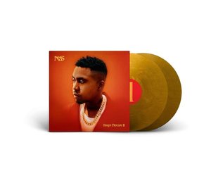 米、加2LP Nas Kings Disease Ii (Red / Orange Vinyl) MSAP120REDORANG Mass Appeal 未開封 /00520 Nas - King's Disease II red+orange colored - 2LP