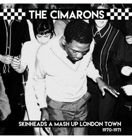CIMARONS / Skinheads A Mash Up London Town 1970-1971 (Black & White Splatter)