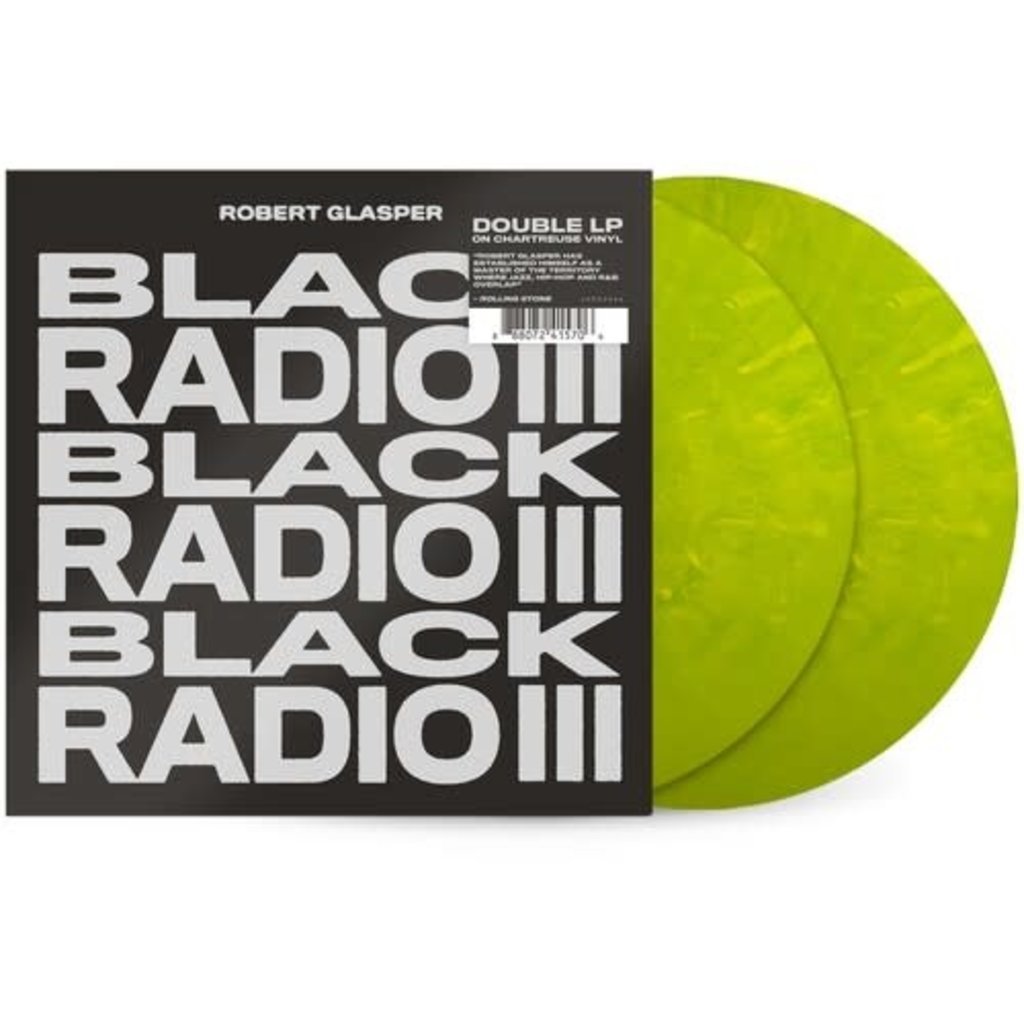 GLASPER, ROBERT / BLACK RADIO III  IE  CHARTREUSE VINYL  2LP  LIMITED EDITION