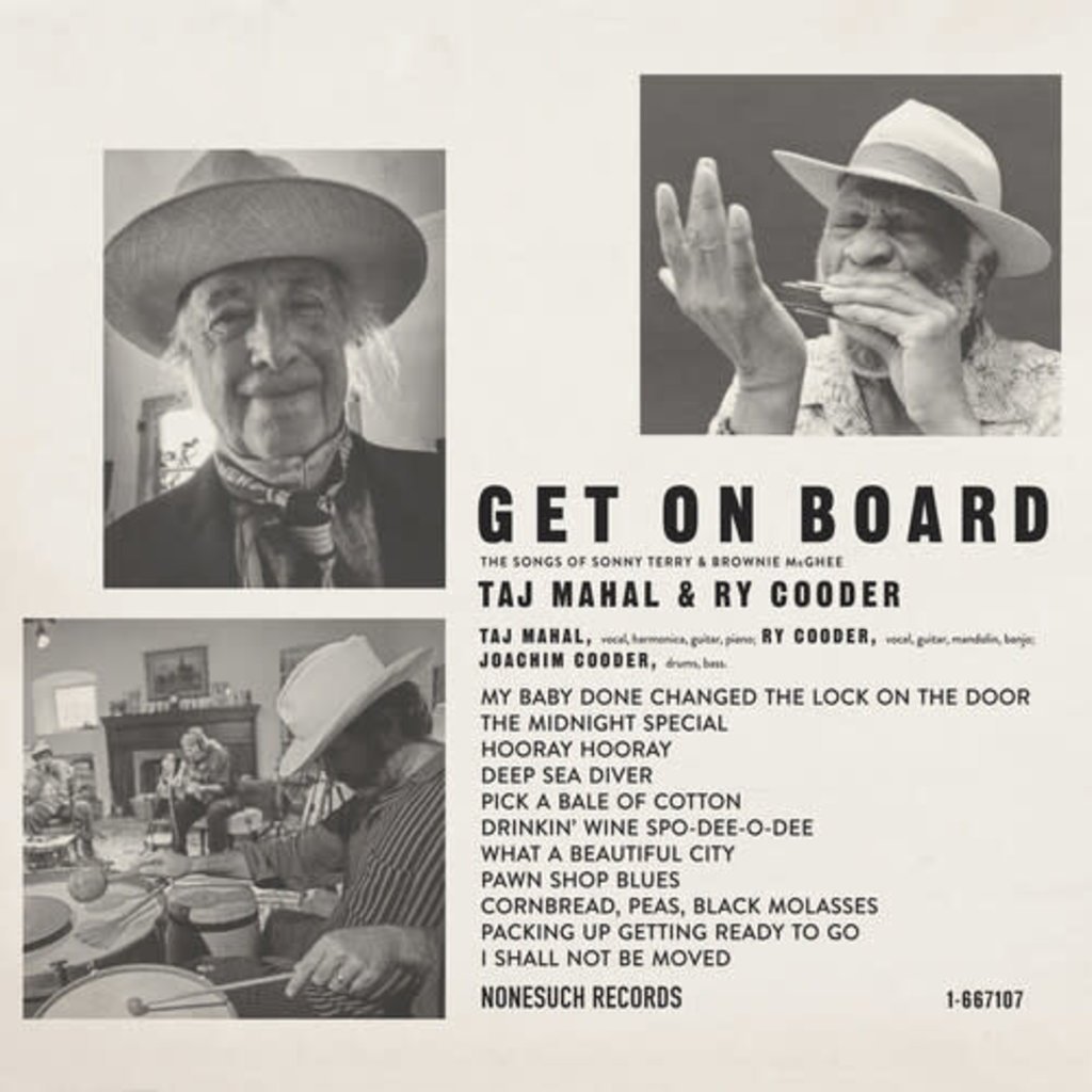 MAHAL,TAJ & COODER,RY / Get On Board Get On Board