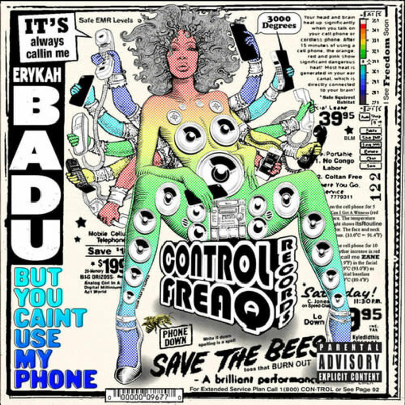 BADU,ERYKAH / BUT YOU CAINT USE MY PHONE (PURPLE VINYL)