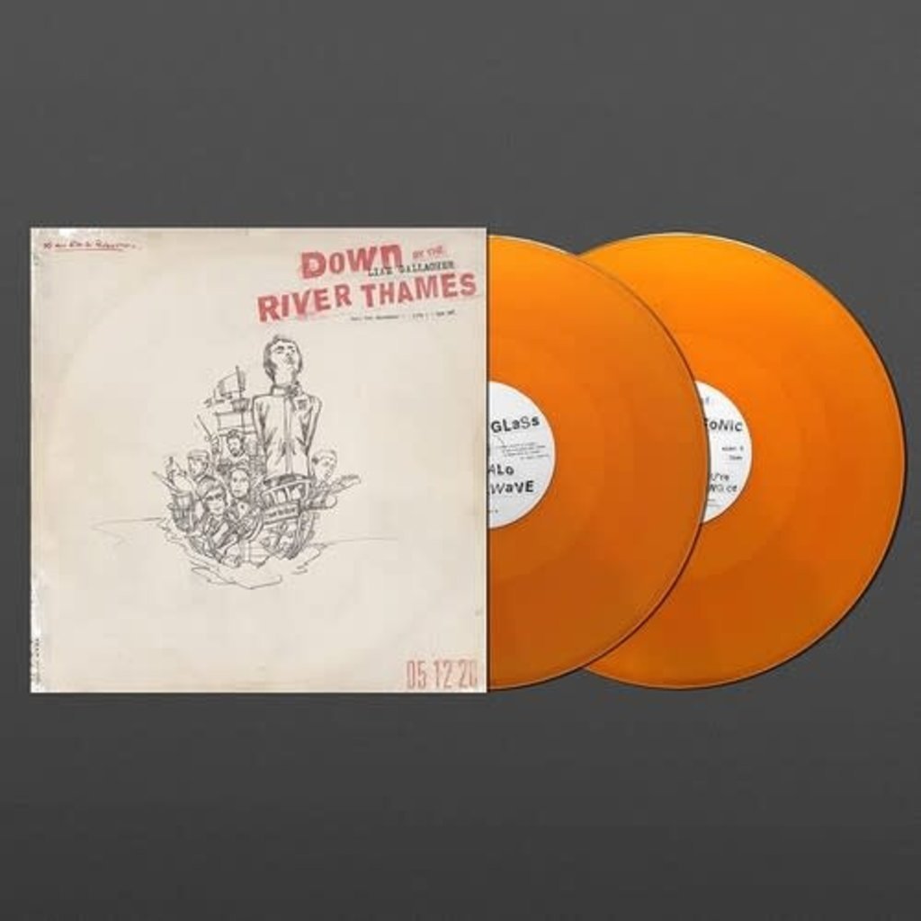 GALLAGHER,LIAM / Down By The River Thames (2LP Orange Vinyl)