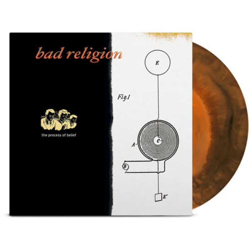 BAD RELIGION / The Process of Belief - Anniversary Edition (Colored Vinyl, Orange, Black)