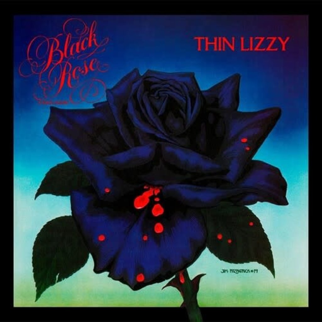 THIN LIZZY / Black Rose - A Rock Legend (180 Gram Vinyl, Clear Vinyl, Red, Limited Edition, Gatefold LP Jacket)