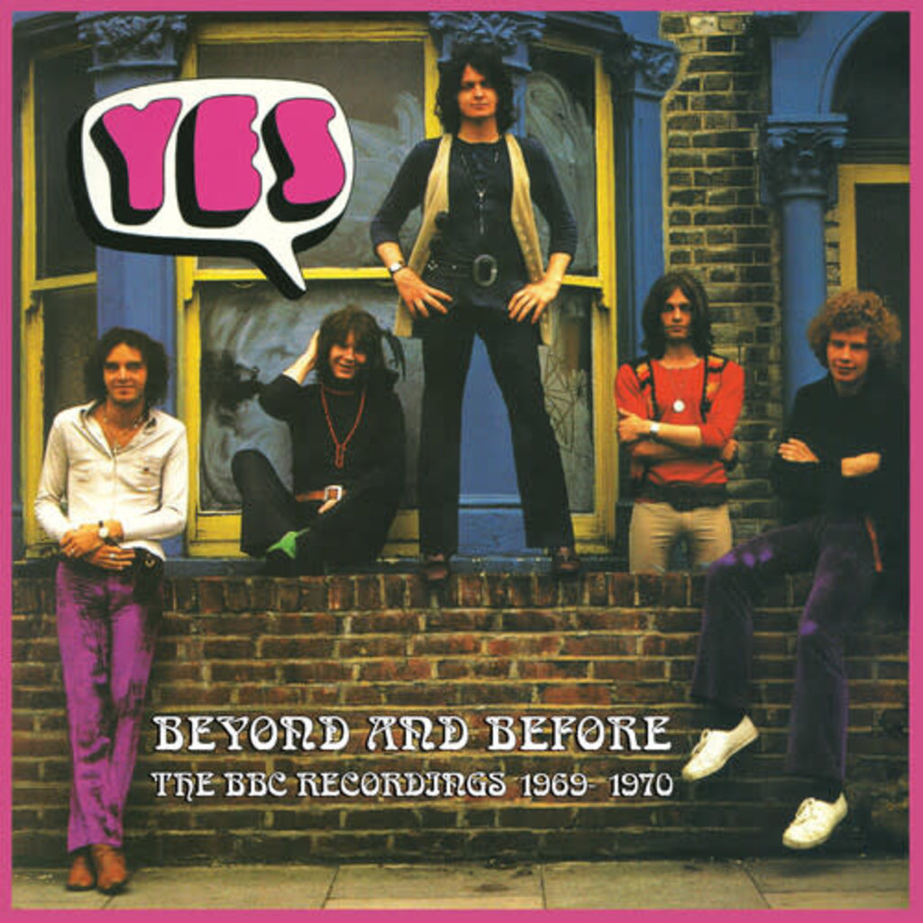 YES / Beyond & Before - BBC Recordings 1969-1970 - PURPLE/ WHITE SPLATTER