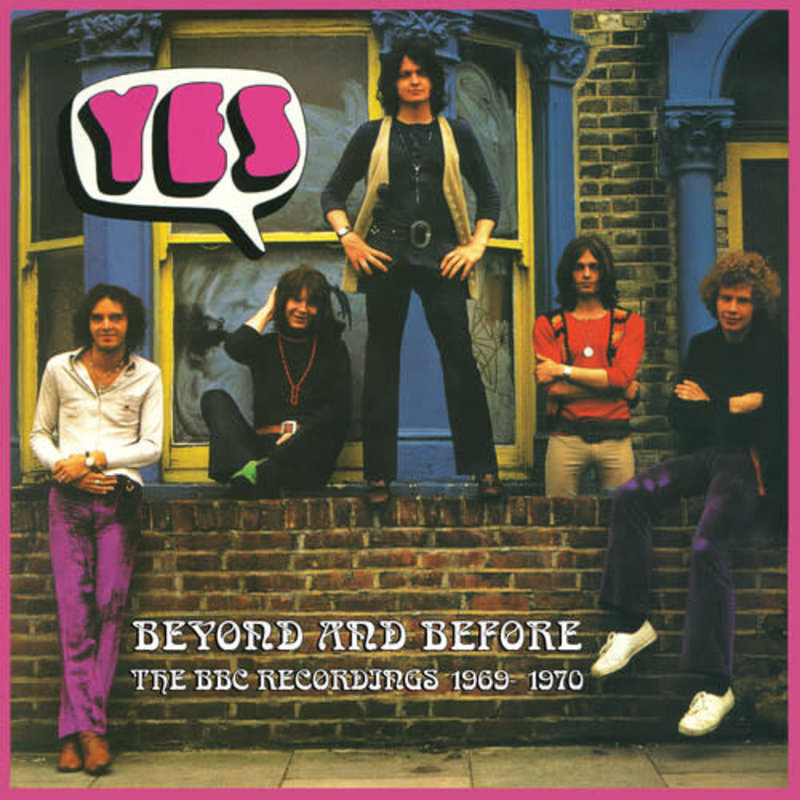 YES / Beyond & Before - BBC Recordings 1969-1970 - PURPLE/ WHITE SPLATTER