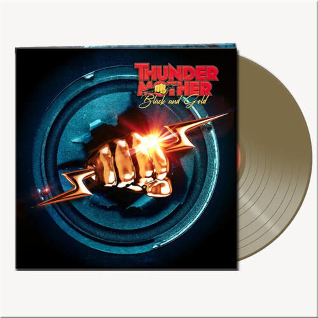 THUNDERMOTHER / Black & Gold (Gold Vinyl)