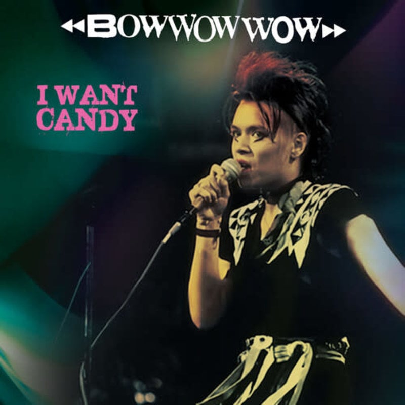 BOW WOW WOW / I Want Candy - Pink/ black Stripe