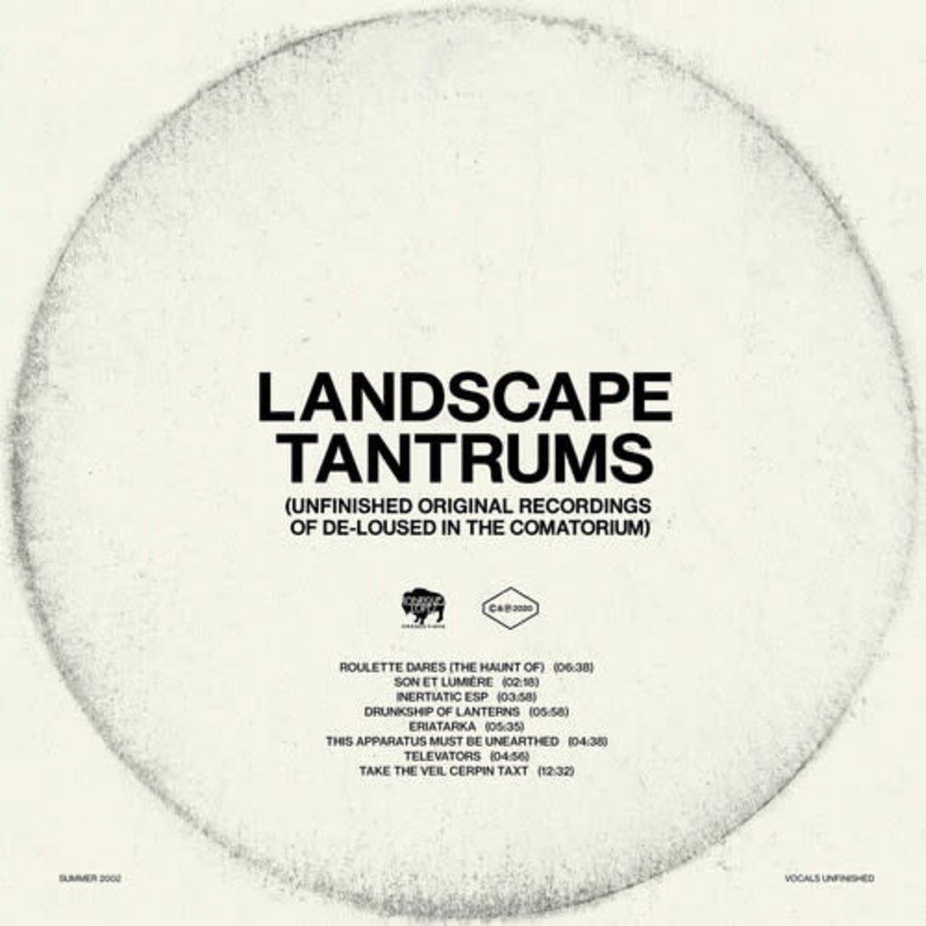 MARS VOLTA / LANDSCAPE TANTRUMS UNFINISHED ORIGINAL RECORDING OF DE-LOUSED IN