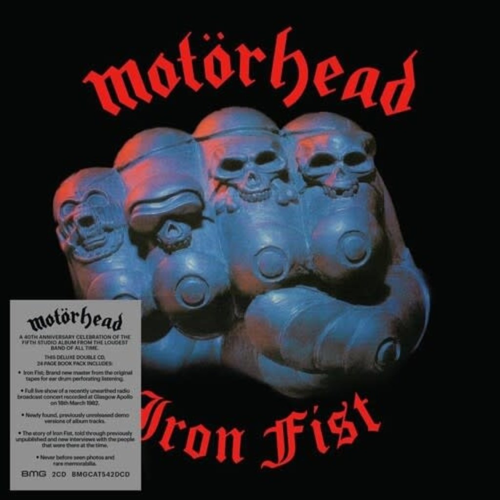 MOTORHEAD / Iron Fist (40th Anniversary Edition)(CD)