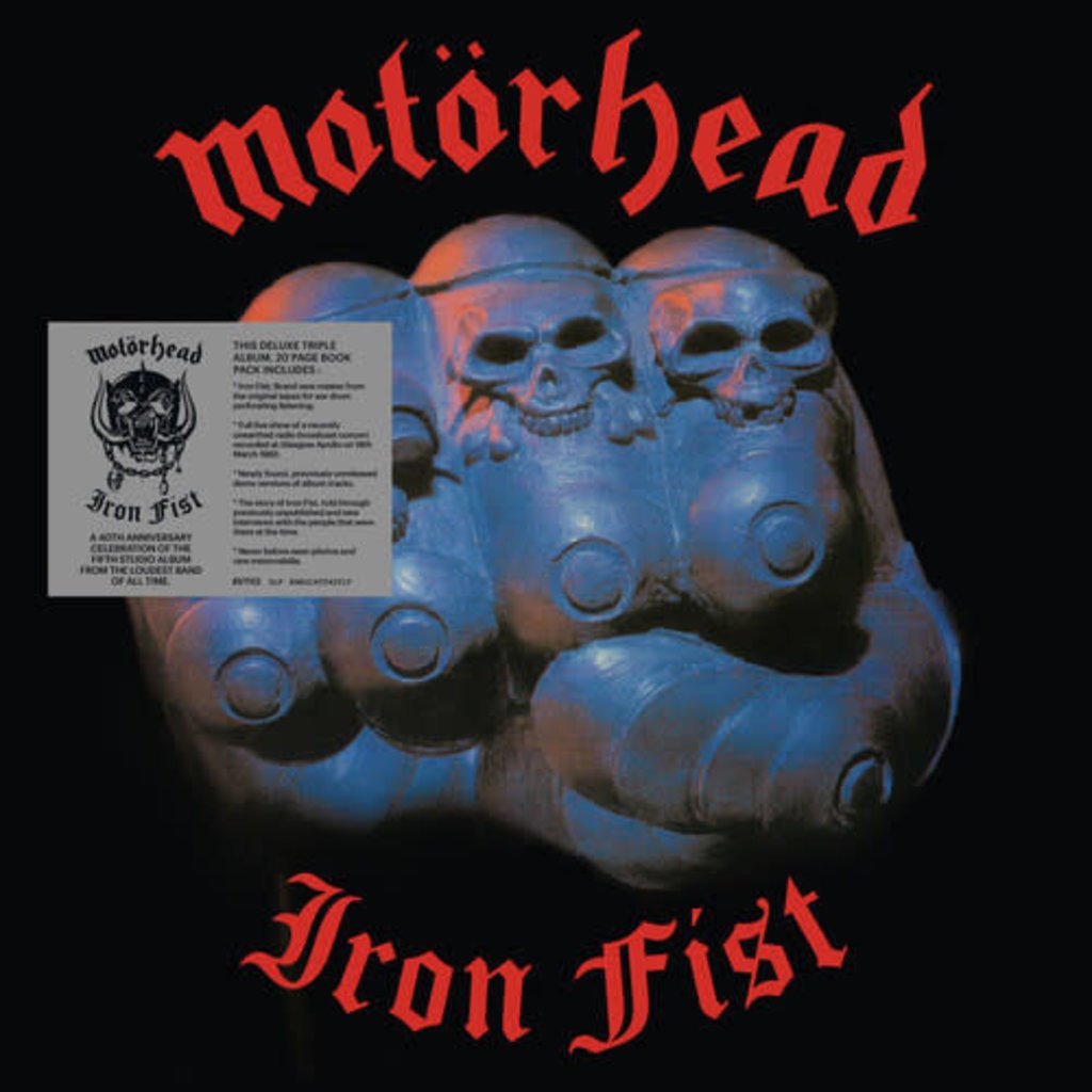 MOTORHEAD / Iron Fist (40th Anniversary Edition)