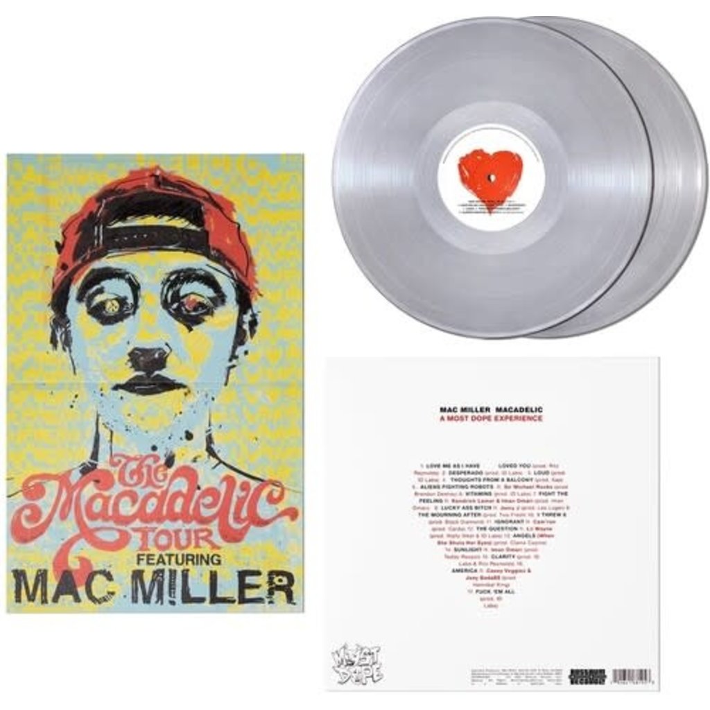 MILLER, MAC / MACADELIC (10TH ANNINVERSARY  SILVER VINYL  2LP  POSTER)