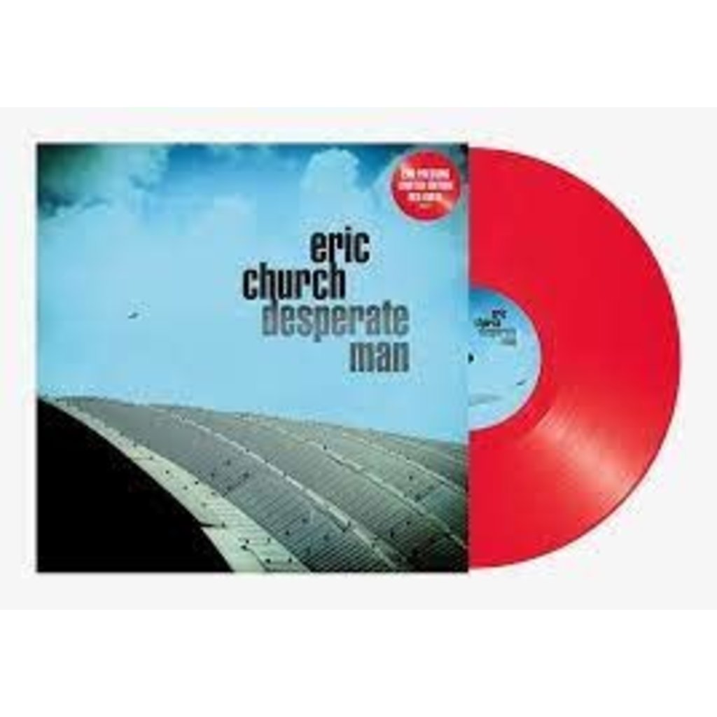 CHURCH, ERIC / DESPERATE MAN  (RED VINYL)