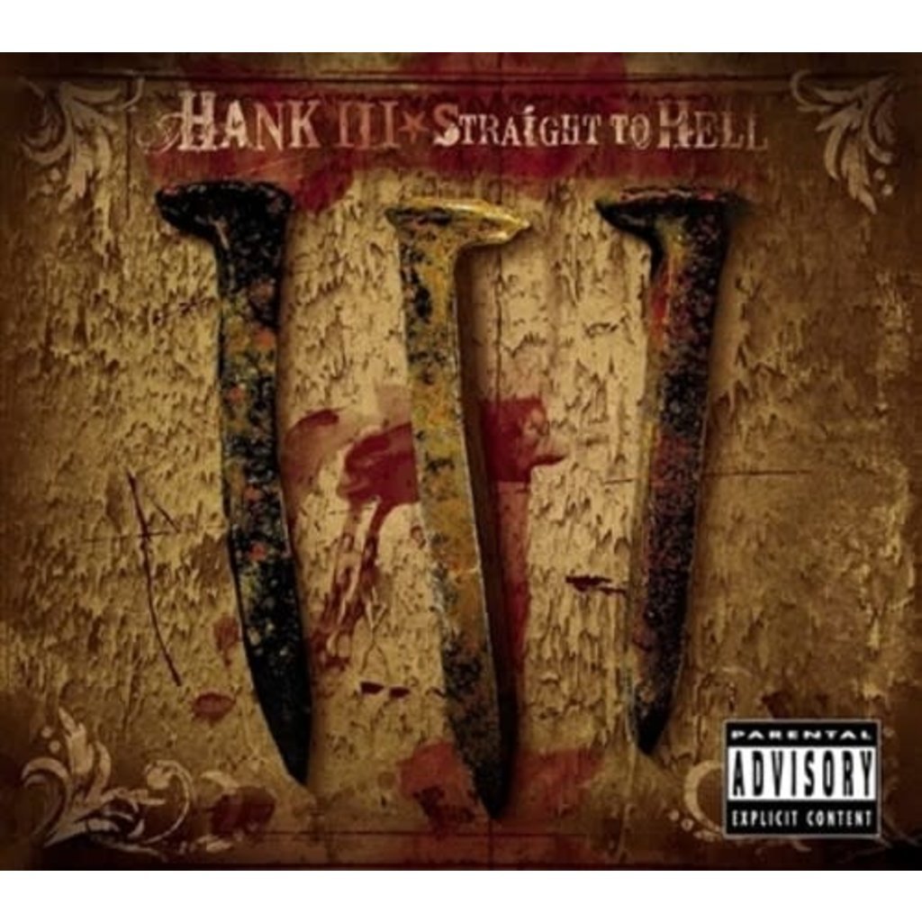 HANK III / Straight To Hell (Colored Vinyl, Red)