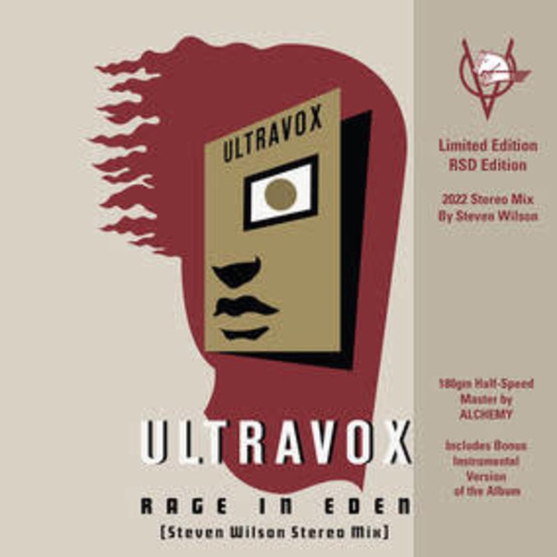 ULTRAVOX / Rage In Eden (Steven Wilson Stereo Mix)  (Clear) (RSD-BF22)