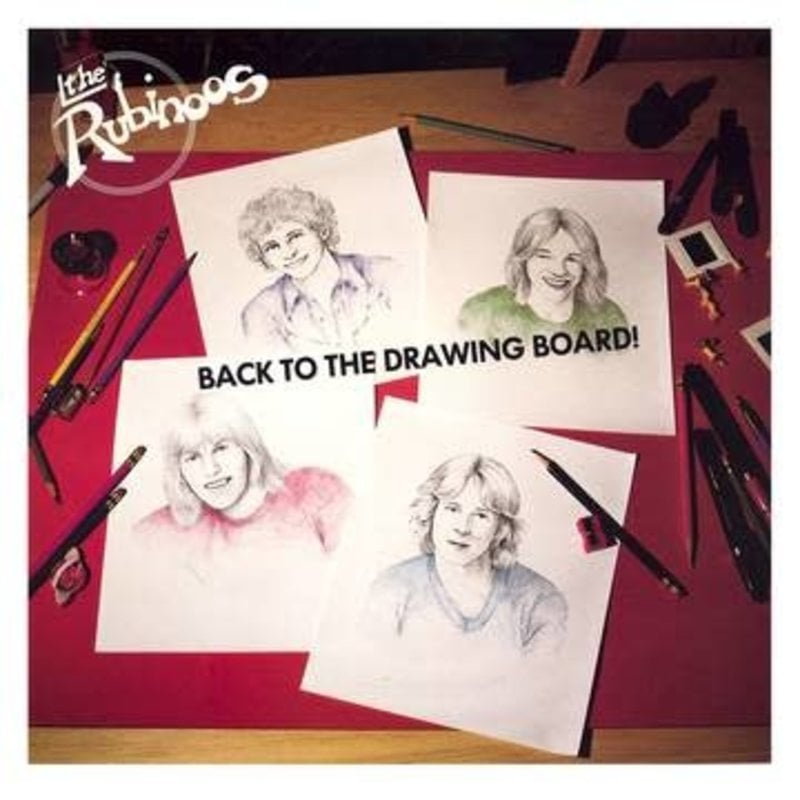 Rubinoos, The / Back to the Drawing Board (RUBY WITH BLACK SPLATTER VINYL)(RSD-BF22)