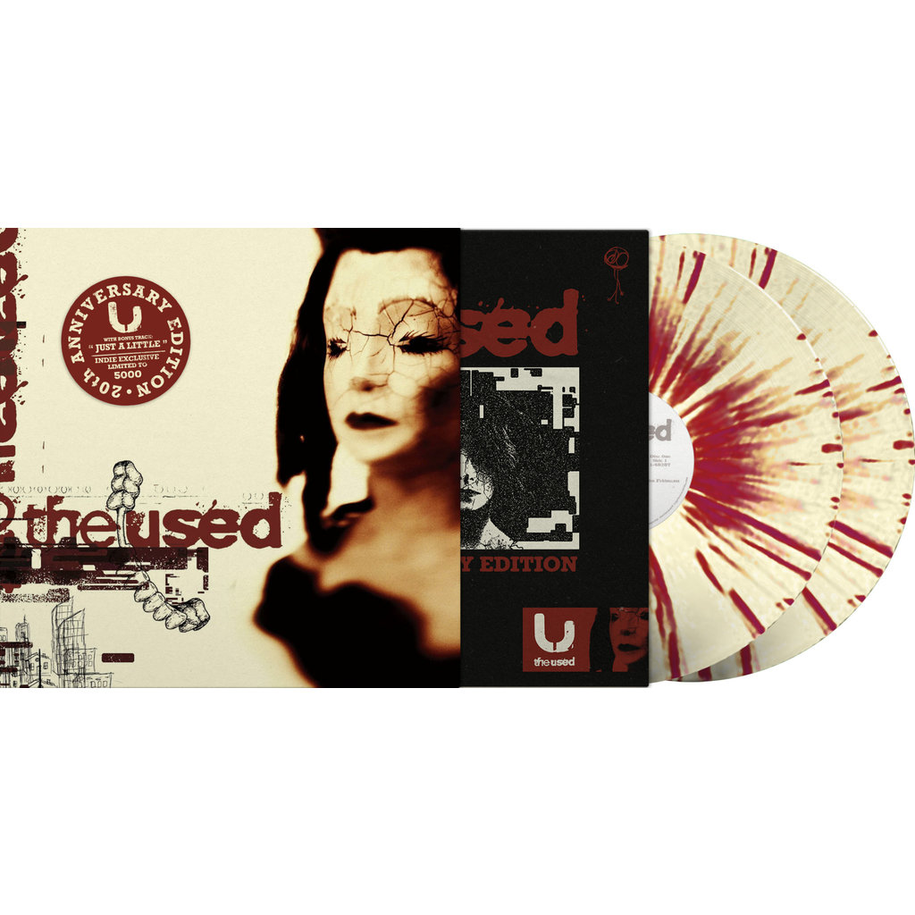 USED / The Used (MIKLY CLEAR W/ OX BLOOD SPLATTER VINYL)(RSD ESSENTIALS)