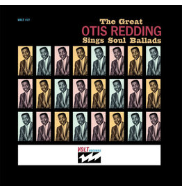 REDDING,OTIS / GREAT OTIS REDDING SINGS SOUL BALLADS (MONO/140G/TRANSLUCENT LIGH